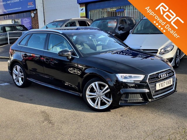 2017 17 Audi A3 1.4 TFSI S LINE 5d 148 BHP