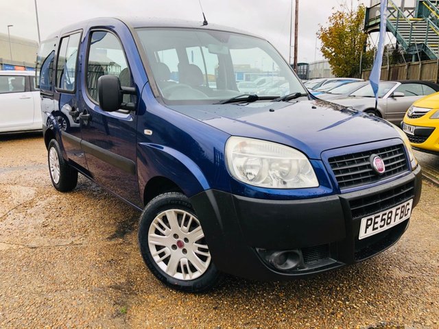 2008 58 Fiat Doblo 1.2 ACTIVE MULTIJET  5d 85 BHP