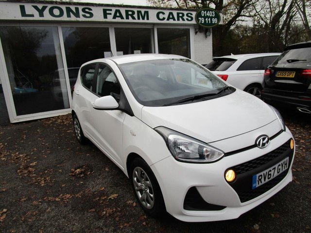 2017 67 Hyundai I10 1.0 SE 5d 65 BHP
