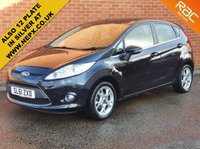 USED 2012 61 FORD FIESTA 1.2 ZETEC 5d 81 BHP OVER 40 CARS ON OUR WEB