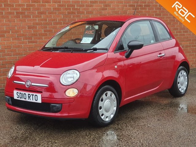 2010 10 Fiat 500 1.2 MULTIJET POP 75 3d 75 BHP