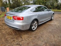 USED 2014 64 AUDI A5 2.0 SPORTBACK TDI QUATTRO S LINE S/S 5d 174 BHP ZERO DEPOSIT FINANCE AVAILABLE