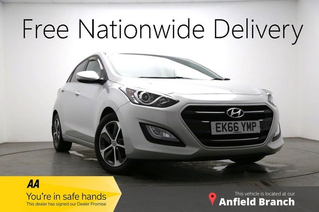 2016 66 HYUNDAI I30 1.4 SE NAV BLUE DRIVE 5d 99 BHP