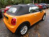USED 2017 67 MINI CONVERTIBLE 1.5 COOPER 2d 134 BHP *MEDIA PACK XL* **Optional extra MEDIA PACK XL with 3D Satellite Navigation and Live Traffic Information + Mini Connected App! Diamond Leather/Cloth Carbon Black Seats! Heated Front Seats! 16" Loop Spoke Alloy Wheels! Reverse Parking Camera with Optical Display!** Excellent Service History, One Owner, NEW MOT, Convertible, Great fuel economy!