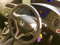 USED 2009 59 HONDA CIVIC 1.8 I-VTEC EX GT 5d AUTO 138 BHP X10 HONDA STAMPS/BLACK LEATHER/PAN ROOF/ SATNAV/HEATED SEATS LAST SERVICED @43,974 MILES /  X10 HONDA STAMPS/BLACK LEATHER/PAN ROOF/ SATNAV/HEATED SEATS,