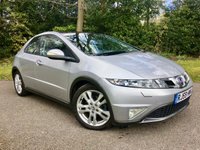 USED 2009 59 HONDA CIVIC 1.8 I-VTEC EX GT 5d AUTO 138 BHP X10 HONDA STAMPS/BLACK LEATHER/PAN ROOF/ SATNAV/HEATED SEATS LAST SERVICED @43,974 MILES /  X10 HONDA STAMPS/BLACK LEATHER/PAN ROOF/ SATNAV/HEATED SEATS,