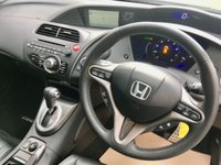 USED 2009 59 HONDA CIVIC 1.8 I-VTEC EX GT 5d AUTO 138 BHP X10 HONDA STAMPS/BLACK LEATHER/PAN ROOF/ SATNAV/HEATED SEATS LAST SERVICED @43,974 MILES /  X10 HONDA STAMPS/BLACK LEATHER/PAN ROOF/ SATNAV/HEATED SEATS,