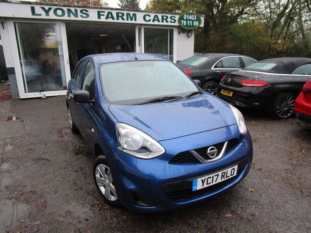 2017 17 Nissan Micra 1.2 VISIA 5d 79 BHP