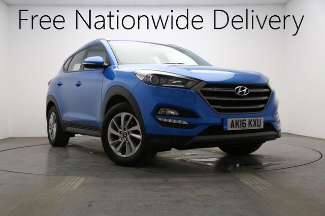 2016 16 HYUNDAI TUCSON 1.7L CRDI SE NAV BLUE DRIVE 5d 114 BHP