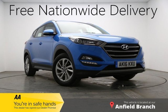 2016 16 HYUNDAI TUCSON 1.7L CRDI SE NAV BLUE DRIVE 5d 114 BHP