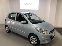 USED 2011 61 HYUNDAI I10 1.2 ACTIVE 5d 85 BHP * ALLOYS * AIR CON  * LOW MILEAGE ONLY 17,141 *