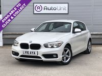 USED 2016 16 BMW 1 SERIES 1.5 116D SE 5d 114 BHP - FULL SERVICE HISTORY FULL SERVICE HISTORY + SAT NAV + DAB + BLUETOOTH + HEATED SEATS + FRONT AND REAR OPTICAL SENSORS