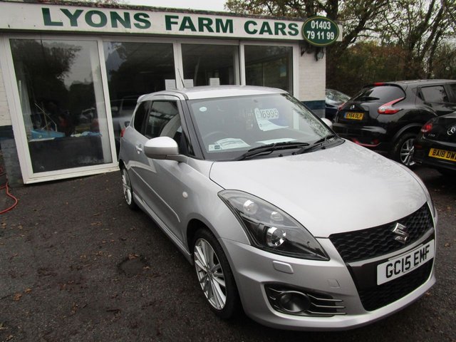 2015 15 Suzuki Swift 1.6 SPORT 3d 134 BHP