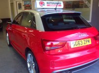 USED 2013 63 AUDI A1 2.0 SPORTBACK TDI S LINE 5d 141 BHP Heated Leather