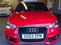 USED 2013 63 AUDI A1 2.0 SPORTBACK TDI S LINE 5d 141 BHP Heated Leather