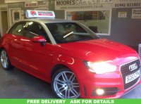 USED 2013 63 AUDI A1 2.0 SPORTBACK TDI S LINE 5d 141 BHP Heated Leather