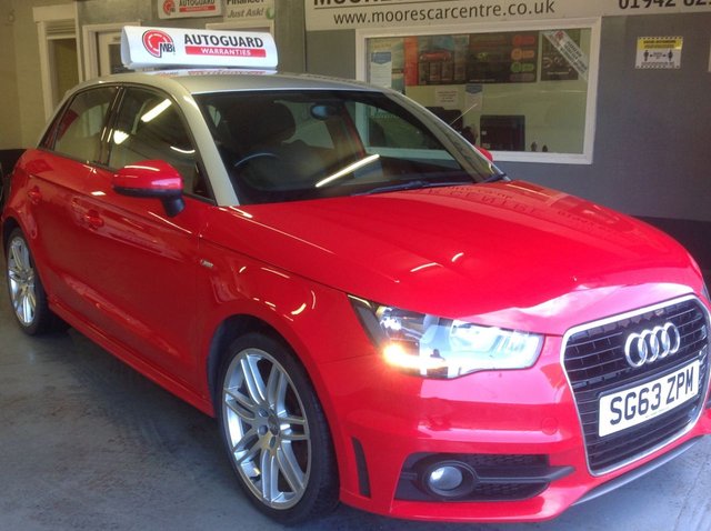 2013 63 Audi A1 2.0 SPORTBACK TDI S LINE 5d 141 BHP