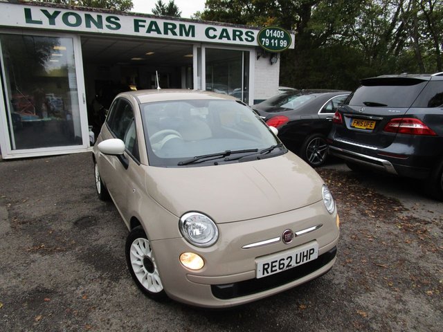 2013 62 Fiat 500 1.2 COLOUR THERAPY 3d 69 BHP *ALLOYS + BLUETOOTH*