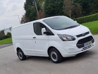 USED 2016 16 FORD TRANSIT CUSTOM 2.2 290 LR P/V 99 BHP PRICE 10625 + VAT 2125 = 12750