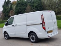 USED 2016 16 FORD TRANSIT CUSTOM 2.2 290 LR P/V 99 BHP PRICE 10625 + VAT 2125 = 12750