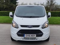 USED 2016 16 FORD TRANSIT CUSTOM 2.2 290 LR P/V 99 BHP PRICE 10625 + VAT 2125 = 12750