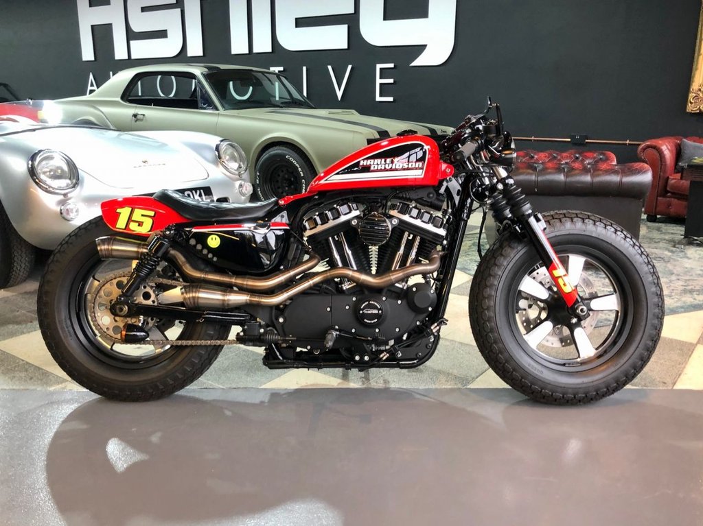 USED 2015 15 HARLEY-DAVIDSON XL 1200 X FORTY EIGHT 15 Custom Cafe Racer // Px Swap  