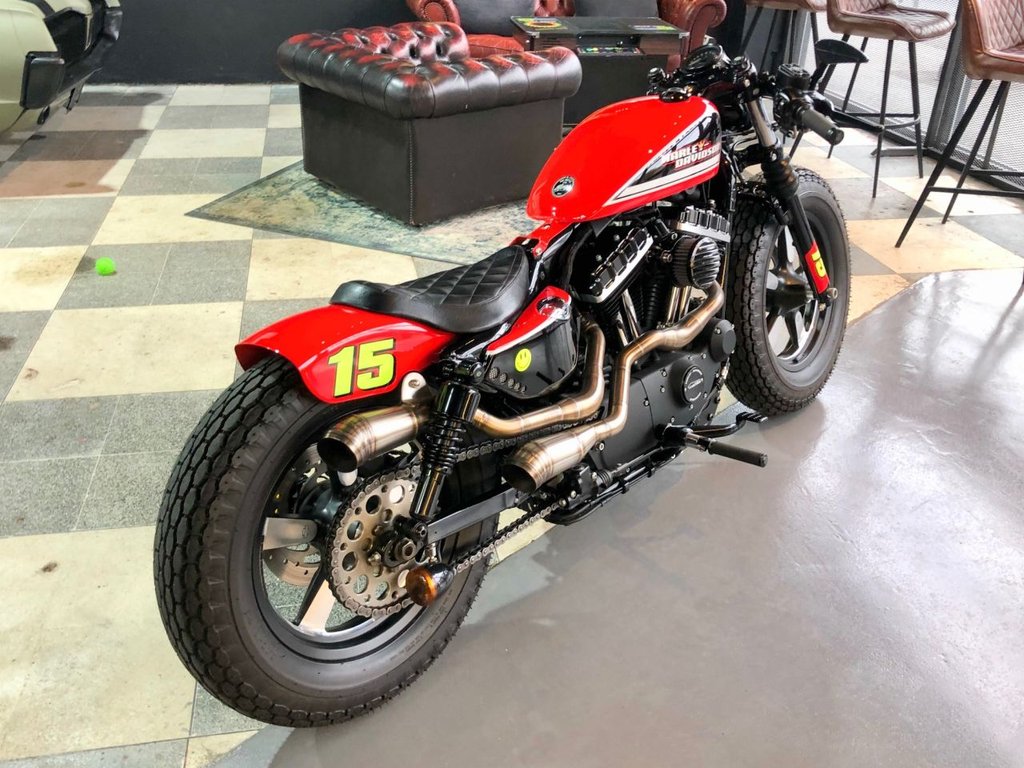 USED 2015 15 HARLEY-DAVIDSON XL 1200 X FORTY EIGHT 15 Custom Cafe Racer // Px Swap  
