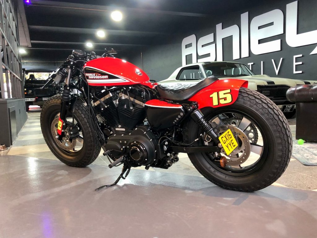 USED 2015 15 HARLEY-DAVIDSON XL 1200 X FORTY EIGHT 15 Custom Cafe Racer // Px Swap  