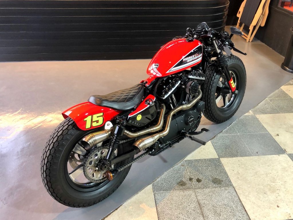USED 2015 15 HARLEY-DAVIDSON XL 1200 X FORTY EIGHT 15 Custom Cafe Racer // Px Swap  
