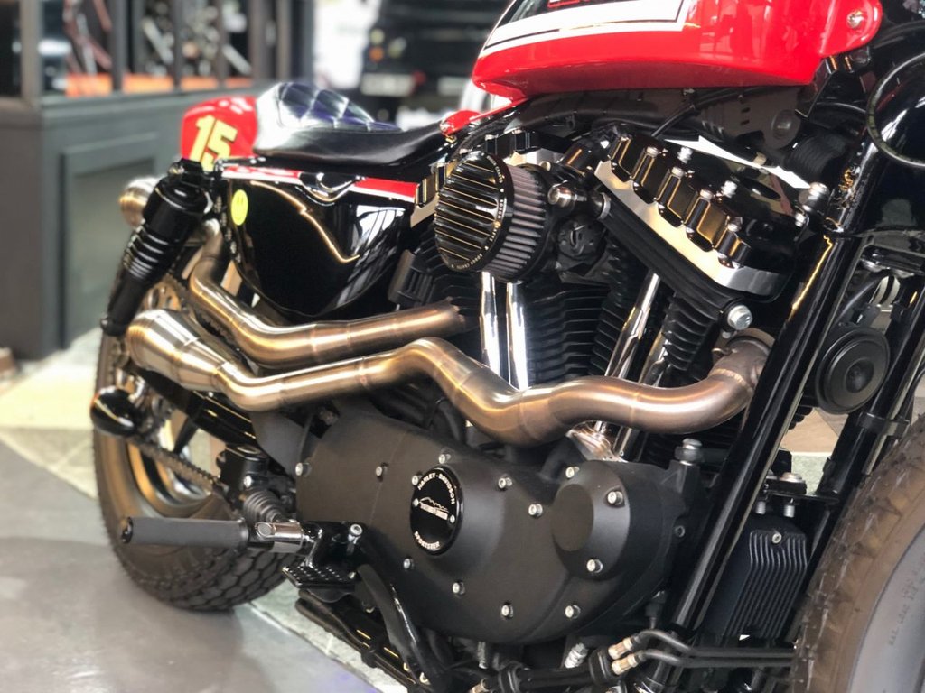 USED 2015 15 HARLEY-DAVIDSON XL 1200 X FORTY EIGHT 15 Custom Cafe Racer // Px Swap  
