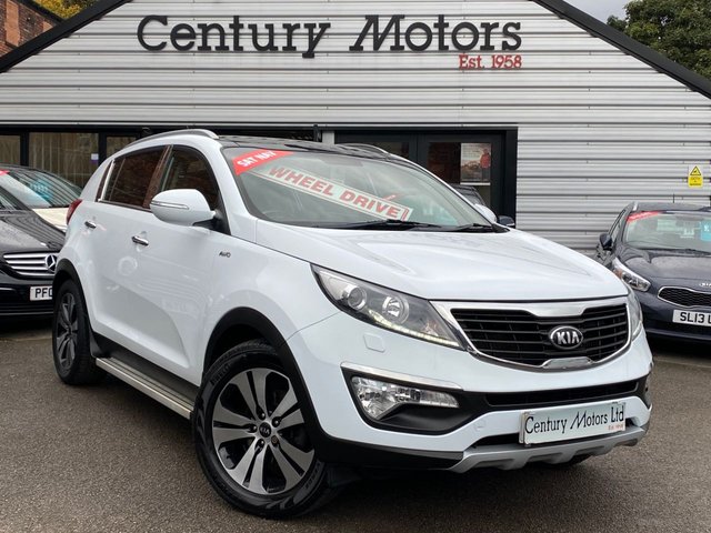 2013 63 Kia Sportage 2.0 CRDI KX-3 SAT NAV 5dr - GLASS ROOF