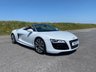 USED 2010 60 AUDI R8 5.2 SPYDER V10 QUATTRO 2d 518 BHP AUTOMATIC  JUST 24,500 MILES - STUNNING EXAMPLE - DOCUMENTED SERVICE HISTORY - STUNNING EXAMPLE - SUZUKA GREY METALLIC