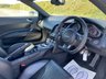 USED 2010 60 AUDI R8 5.2 SPYDER V10 QUATTRO 2d 518 BHP AUTOMATIC  JUST 24,500 MILES - STUNNING EXAMPLE - DOCUMENTED SERVICE HISTORY - STUNNING EXAMPLE - SUZUKA GREY METALLIC