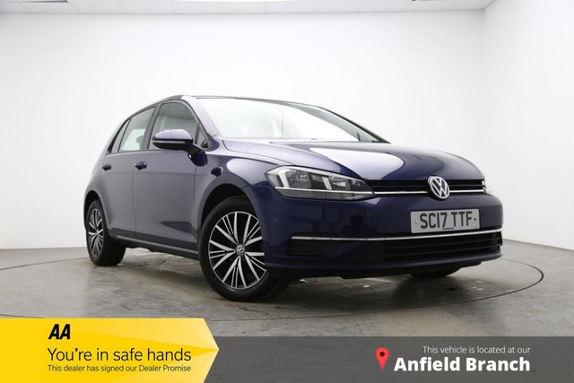 2017 17 VOLKSWAGEN GOLF 1.0 SE TSI BLUEMOTION TECHNOLOGY 5d 109 BHP