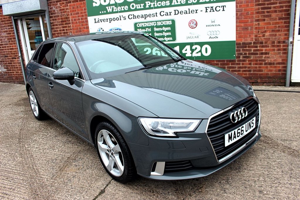 2016 66 AUDI A3 1.4 TFSI SPORT 5d 148 BHP