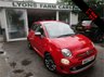 USED 2018 67 FIAT 500 1.2 S (SPORT) 3d 69 BHP NEW SHAPE Fiat Service History + Just Serviced, One Owner, MOT until February 2022, Great fuel economy!