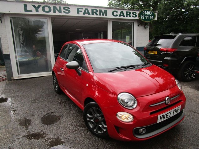 2018 67 Fiat 500 1.2 S (SPORT) 3d 69 BHP NEW SHAPE