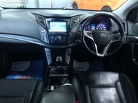 USED 2012 62 HYUNDAI I40 1.7 PREMIUM BLUE DRIVE CRDI  5d 134 BHP * REVERSING CAMERA * MOT 20th AUGUST 2021 * HEATED FRONT & REAR LEATHER SEATS *