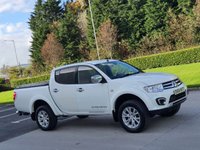 USED 2014 64 MITSUBISHI L200 2.5 DI-D 4X4 BARBARIAN LB DCB 175 BHP ** NO VAT * STEEL HARD TOP +TOW BAR