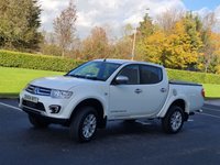 USED 2014 64 MITSUBISHI L200 2.5 DI-D 4X4 BARBARIAN LB DCB 175 BHP ** NO VAT * STEEL HARD TOP +TOW BAR
