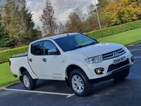 USED 2014 64 MITSUBISHI L200 2.5 DI-D 4X4 BARBARIAN LB DCB 175 BHP ** NO VAT * STEEL HARD TOP +TOW BAR