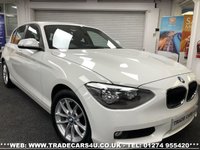 USED 2014 63 BMW 1 SERIES 1.6 116D EFFICIENTDYNAMICS 5d 114 BHP FREE UK DELIVERY*VIDEO AVAILABLE* FINANCE ARRANGED* PART EX*HPI CLEAR