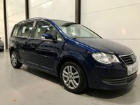 USED 2009 09 VOLKSWAGEN TOURAN 1.9 SE TDI 5d 103 BHP Low Mileage,7 Seats,Immaculate