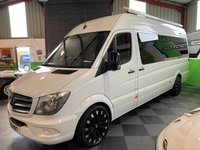 USED 2016 66 MERCEDES-BENZ SPRINTER 2.1 314CDI 140 BHP RACEHOME --PROFESSIONALLY DONE BY SPORTEC SPORTEC RACE HOME