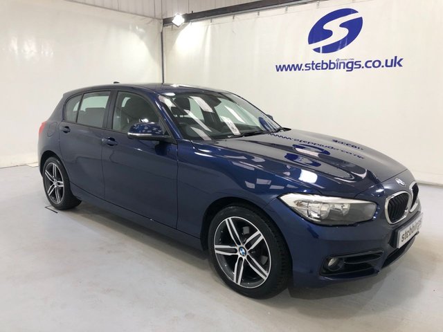 2016 66 BMW 1 SERIES 2.0 118D SPORT 5d 147 BHP