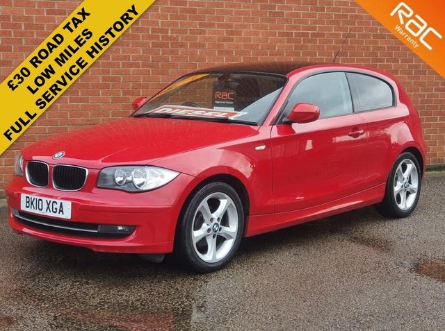 2010 10 BMW 1 Series 2.0 116D SPORT 3d 114 BHP