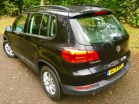 USED 2014 14 VOLKSWAGEN TIGUAN 1.4 S TSI BLUEMOTION TECHNOLOGY 5d 158 BHP ONLY 37,000 MILES/ X5 VW DEALER SERVICE STAMPS ' GREAT CONDITION INSIDE AND OUT ,,LAST SERVICED @35,424 MILES