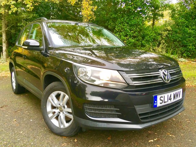 2014 14 Volkswagen Tiguan 1.4 S TSI BLUEMOTION TECHNOLOGY 5d 158 BHP ONLY 37,000 MILES/ X5 VW DEALER SERVICE STAMPS