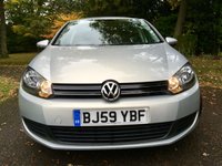 USED 2010 59 VOLKSWAGEN GOLF 1.4 SE TSI 5d 121 BHP 1 OWNER/ELECTRIC SUNROOF/LEATHER UPHOLSTRY/X10 VW SERVICES COMPLETELY IMMACULATE INSIDE AND OUT,,STUNNING HISTORY{SEE PICTURES} ,,LAST SERVICED @33,649 MILES//LONGLIFE SERVICING