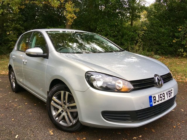 2010 59 Volkswagen Golf 1.4 SE TSI 5d 121 BHP 1 OWNER/ELECTRIC SUNROOF/LEATHER UPHOLSTRY/X10 VW SERVICES